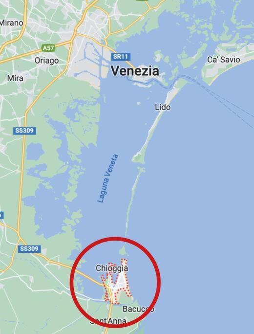Casa Della Felicita Lejlighed Chioggia Eksteriør billede